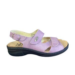 Volks Walker Lavender Leather Sandals